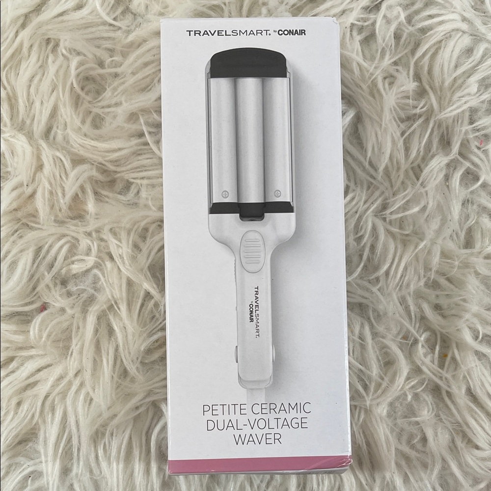 TravelSmart By Conair Petite Ceramic Dual Voltage Travel Hair Waver NEW - Picture 5 of 12